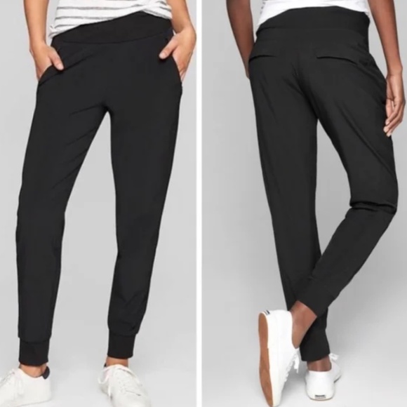 Athleta Soho Jogger - Black, sz 6 - Picture 1 of 14